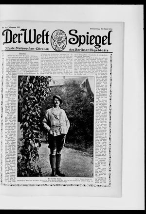 Berliner Tageblatt und Handels-Zeitung vom 21.09.1911