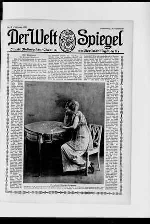 Berliner Tageblatt und Handels-Zeitung on Sep 28, 1911