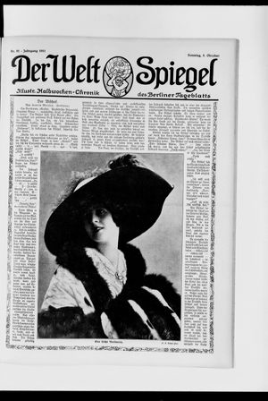 Berliner Tageblatt und Handels-Zeitung vom 08.10.1911