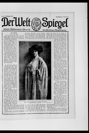 Berliner Tageblatt und Handels-Zeitung vom 02.11.1911