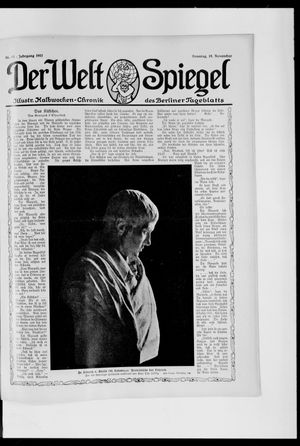 Berliner Tageblatt und Handels-Zeitung vom 19.11.1911