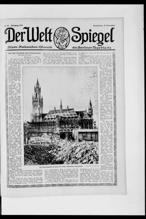 Berliner Tageblatt und Handels-Zeitung vom 23.11.1911