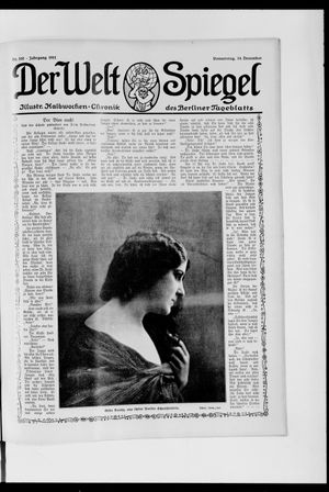 Berliner Tageblatt und Handels-Zeitung on Dec 14, 1911