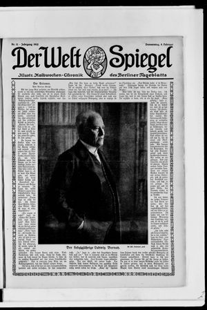 Berliner Tageblatt und Handels-Zeitung vom 08.02.1912