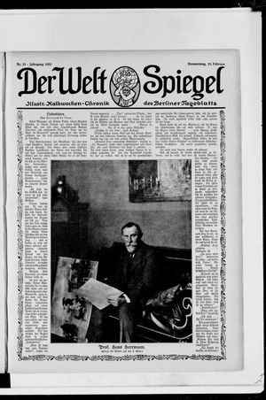 Berliner Tageblatt und Handels-Zeitung on Feb 15, 1912