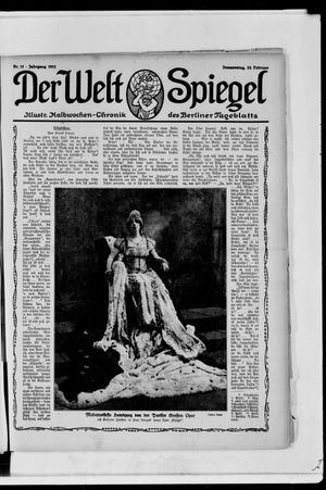 Berliner Tageblatt und Handels-Zeitung vom 22.02.1912