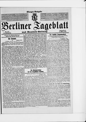 Berliner Tageblatt und Handels-Zeitung on Mar 2, 1912
