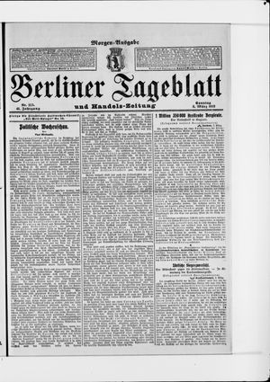 Berliner Tageblatt und Handels-Zeitung vom 03.03.1912