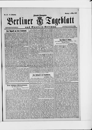 Berliner Tageblatt und Handels-Zeitung vom 04.03.1912