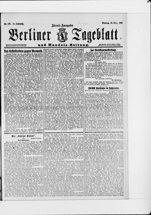 Berliner Tageblatt und Handels-Zeitung vom 12.03.1912