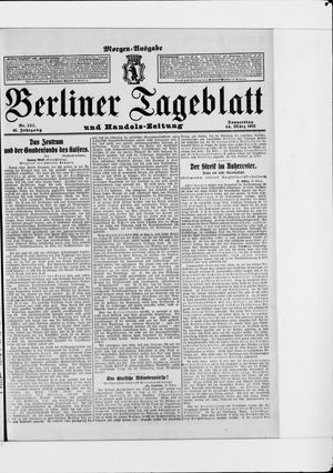 Berliner Tageblatt und Handels-Zeitung vom 14.03.1912