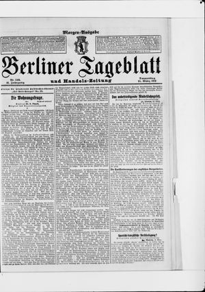 Berliner Tageblatt und Handels-Zeitung vom 21.03.1912