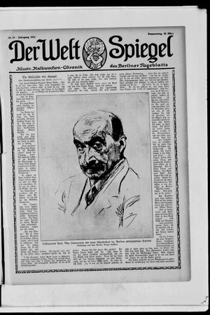Berliner Tageblatt und Handels-Zeitung on Mar 28, 1912