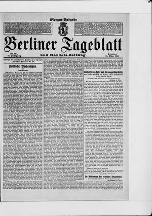 Berliner Tageblatt und Handels-Zeitung vom 31.03.1912