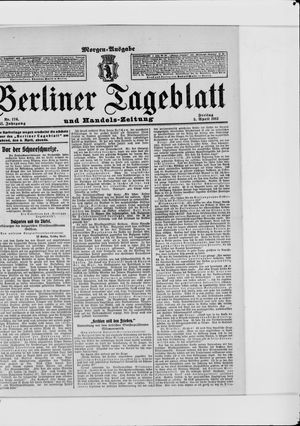 Berliner Tageblatt und Handels-Zeitung on Apr 5, 1912