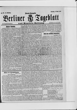 Berliner Tageblatt und Handels-Zeitung vom 09.04.1912