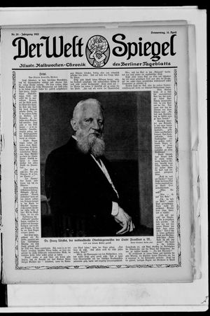 Berliner Tageblatt und Handels-Zeitung vom 11.04.1912