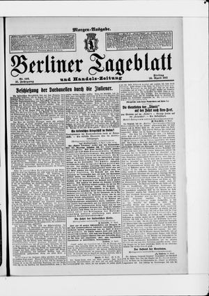 Berliner Tageblatt und Handels-Zeitung vom 19.04.1912