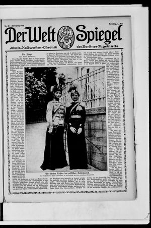 Berliner Tageblatt und Handels-Zeitung vom 05.05.1912