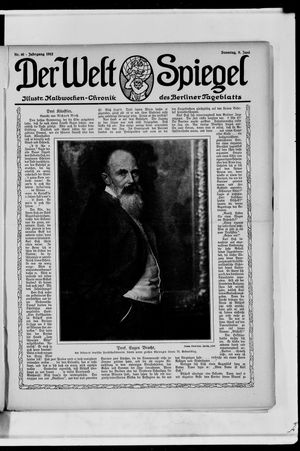 Berliner Tageblatt und Handels-Zeitung on Jun 9, 1912