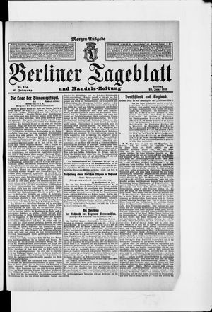Berliner Tageblatt und Handels-Zeitung vom 28.06.1912