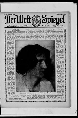 Berliner Tageblatt und Handels-Zeitung on Jul 11, 1912