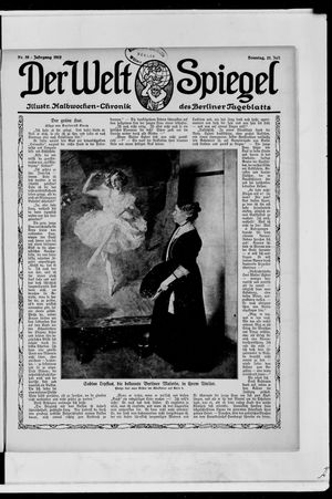 Berliner Tageblatt und Handels-Zeitung vom 21.07.1912