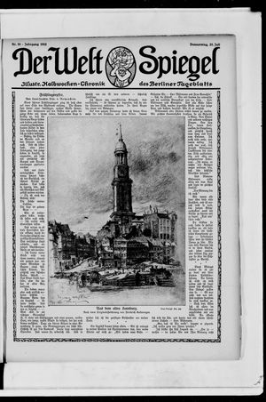 Berliner Tageblatt und Handels-Zeitung vom 25.07.1912