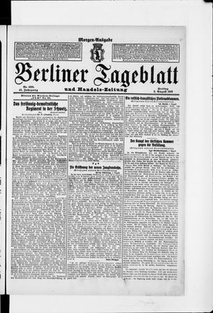 Berliner Tageblatt und Handels-Zeitung vom 02.08.1912