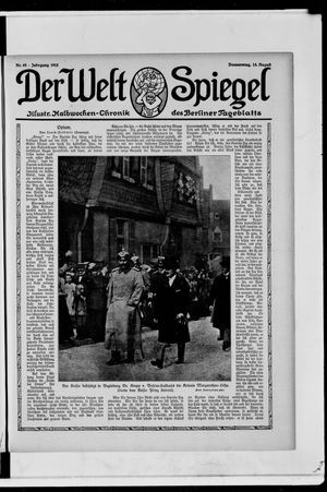 Berliner Tageblatt und Handels-Zeitung vom 15.08.1912