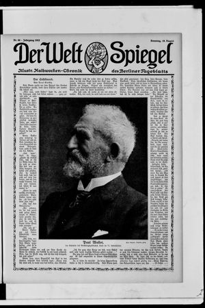 Berliner Tageblatt und Handels-Zeitung vom 18.08.1912