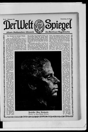 Berliner Tageblatt und Handels-Zeitung vom 22.08.1912
