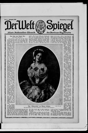 Berliner Tageblatt und Handels-Zeitung vom 26.09.1912