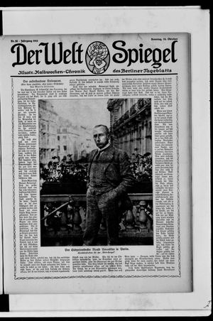 Berliner Tageblatt und Handels-Zeitung vom 13.10.1912