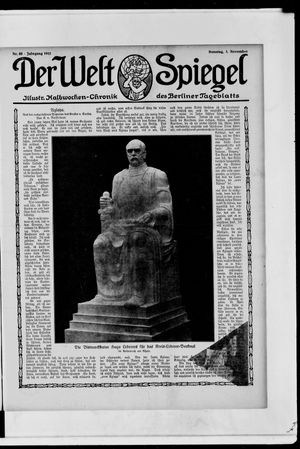 Berliner Tageblatt und Handels-Zeitung vom 03.11.1912