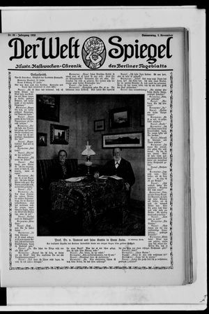 Berliner Tageblatt und Handels-Zeitung vom 07.11.1912