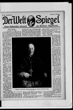 Berliner Tageblatt und Handels-Zeitung vom 15.12.1912