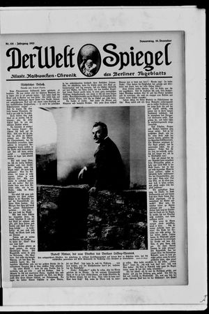 Berliner Tageblatt und Handels-Zeitung vom 19.12.1912