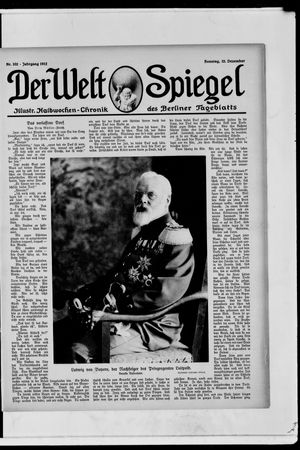 Berliner Tageblatt und Handels-Zeitung vom 22.12.1912