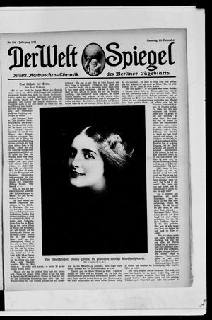Berliner Tageblatt und Handels-Zeitung on Dec 29, 1912