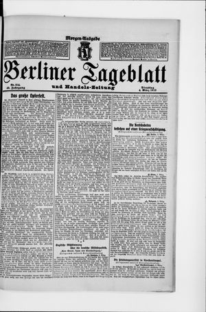 Berliner Tageblatt und Handels-Zeitung vom 04.03.1913