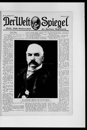 Berliner Tageblatt und Handels-Zeitung on Apr 6, 1913