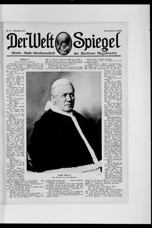 Berliner Tageblatt und Handels-Zeitung vom 24.04.1913