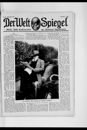 Berliner Tageblatt und Handels-Zeitung vom 01.06.1913