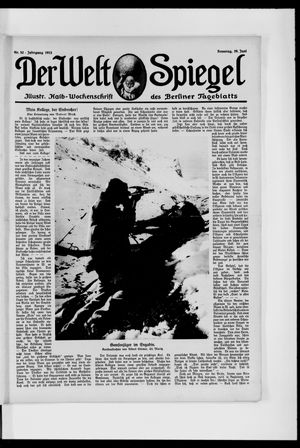 Berliner Tageblatt und Handels-Zeitung vom 29.06.1913