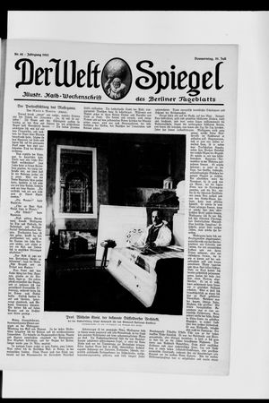 Berliner Tageblatt und Handels-Zeitung vom 31.07.1913