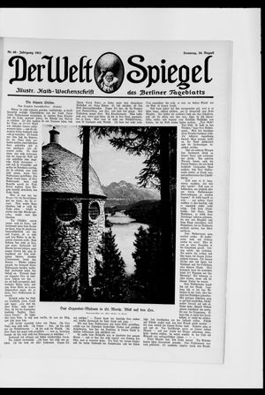 Berliner Tageblatt und Handels-Zeitung vom 24.08.1913