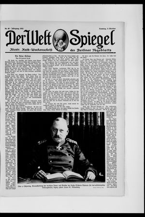 Berliner Tageblatt und Handels-Zeitung vom 05.10.1913