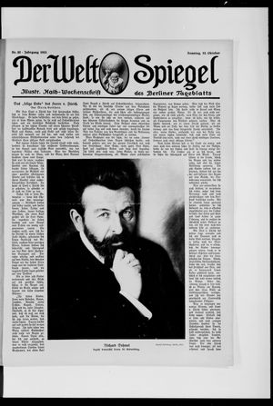 Berliner Tageblatt und Handels-Zeitung on Oct 12, 1913