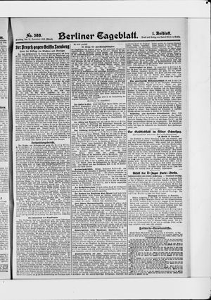 Berliner Tageblatt und Handels-Zeitung vom 18.11.1913